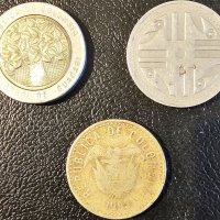 Стари монети от Колумбия в добро състояние, снимка 2 - Нумизматика и бонистика - 40227181