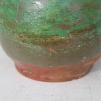 Стар керамичен съд, снимка 4 - Антикварни и старинни предмети - 38387249