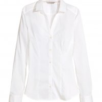 СТРАХОТНА вталена бяла риза, снимка 3 - Ризи - 38676266