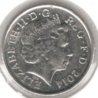 United Kingdom-5 Pence-2014-KM# 1109d-Elizabeth II 4th p., снимка 2 - Нумизматика и бонистика - 44354048