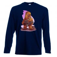 Мъжка тениска Star Wars Chewbacca Star Wars Игра,Изненада,Подарък,Геймър, , снимка 12 - Тениски - 36808670
