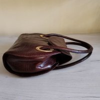 Дамска чанта от естествена кожа Francesco Biasia , снимка 4 - Чанти - 30681065
