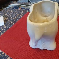 Слонче - ваза от Индия №12 порцелан , снимка 4 - Вази - 42078177