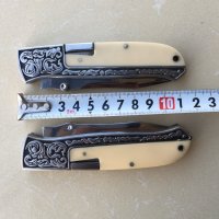Сгъваем нож "ПАНТЕРА"65Х13 размер 85х195 мм, снимка 2 - Ножове - 42244946