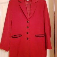 Стилно, много елегантно, червено сако - Българска мода!, снимка 1 - Сака - 31525307