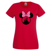 Дамска тениска Minnie Head 3 Подарък,Изненада,Рожден ден,, снимка 8 - Тениски - 36530118