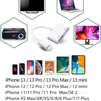Apple Lightning към HDMI цифров адаптер, AV 1080P, MFi, снимка 7 - Аксесоари за Apple - 44714880