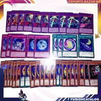 Yu-Gi-Oh! Lunalight Deck Ready to Play Modern or Competitive готово за игра тесте, снимка 1 - Карти за игра - 40175662