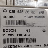 ESP+BAS модул 026 545 36 32 / 0 265 109 431 Mercedes A160 W168 - 90лв, снимка 2 - Части - 42308212