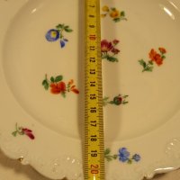 порцеланова чиния Meissen , снимка 6 - Чинии - 44380922