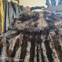 Страхотно дамско палто изкуствен косъм , снимка 7 - Палта, манта - 34253149