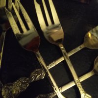  gold vergoldet  Baccara Rose  позлатени прибори , снимка 5 - Прибори за хранене, готвене и сервиране - 42829432