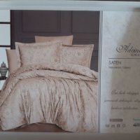 НОВ Спален комплект лукс с чаршаф,2 плика и 4 калъфки, снимка 3 - Спално бельо - 36861691