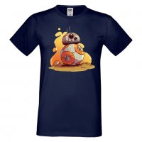 Мъжка тениска Star Wars BB-8 Star Wars Игра,Изненада,Подарък,Геймър, , снимка 13 - Тениски - 36808565
