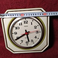 Стар порцеланов немски кварцов часовник "EUROPA", снимка 3 - Антикварни и старинни предмети - 32161403