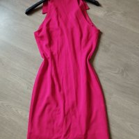 Секси червена рокля с цип, снимка 2 - Рокли - 40572082