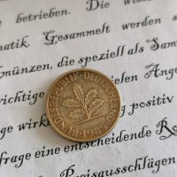 Монета - Германия - 10 пфенига | 1985г.; серия G, снимка 2 - Нумизматика и бонистика - 31443900
