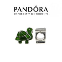 Талисман за гривни Пандора костенурка, снимка 2 - Гривни - 30014579