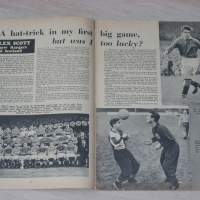 Оригинално старо английско футболно списание от 1957 г., снимка 10 - Други ценни предмети - 19195388