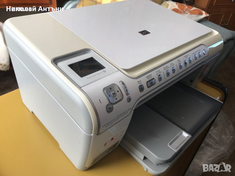 5 Принтера + скенер.Hp d4260/ HP Deskjet 2130/HP 840C.Hp5740 бартер, снимка 1