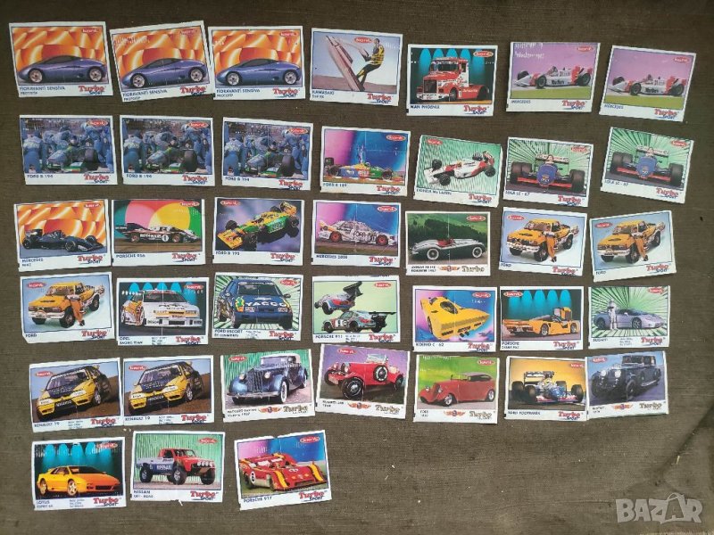 Продавам картинки от дъвки Turbo Sport, снимка 1