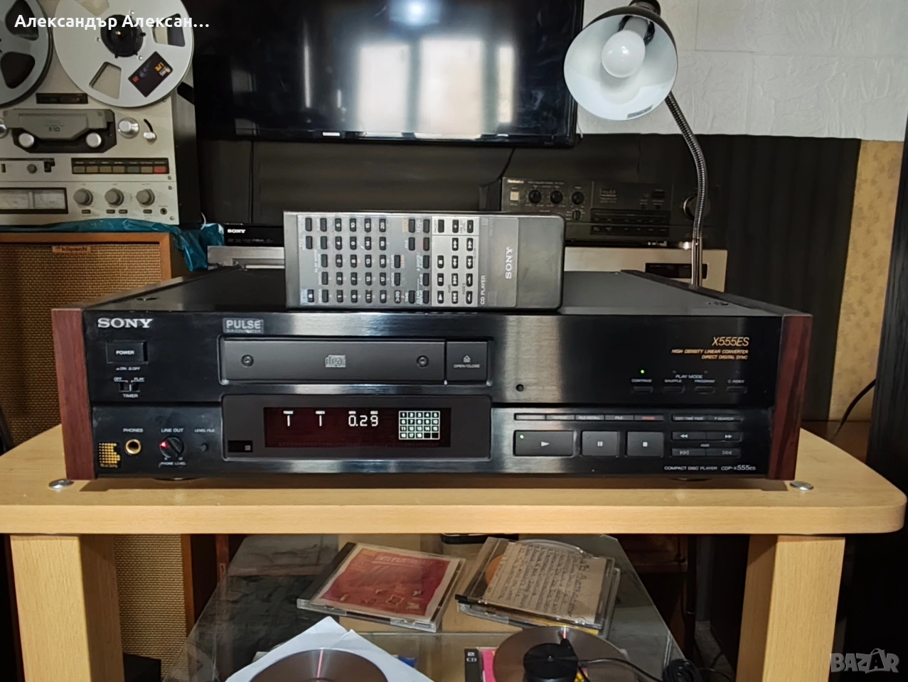 SONY CDP-X555ES, снимка 1