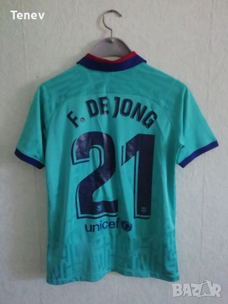 Barcelona Frenkie de Jong оригинална тениска фланелка Барселона Френки Де Йонг , снимка 1