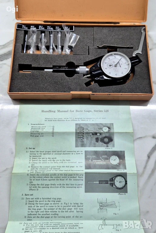 Индикатор Вътромер Mitutoyo , снимка 1