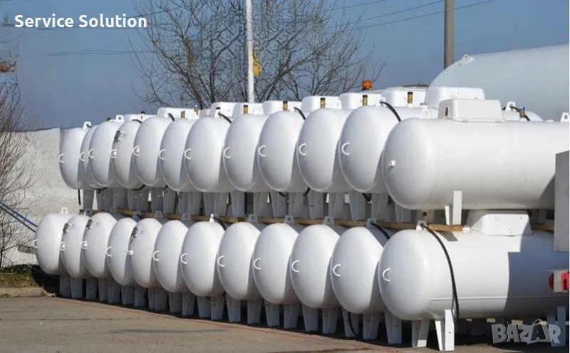Газов резервоар цистерна 990 и 1000L за Пропан Бутан LPG газ +доставка, снимка 1