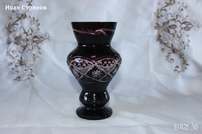 Ваза Egermann Bohemia, снимка 1