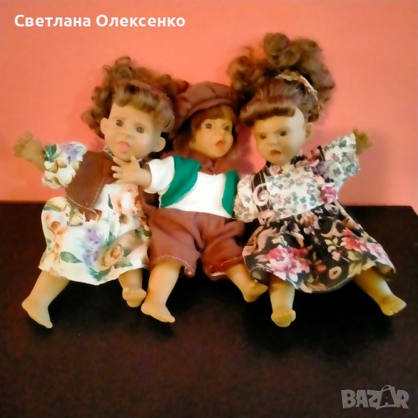 Характерни кукли Цената е за цялата  колекция 19 см , снимка 1
