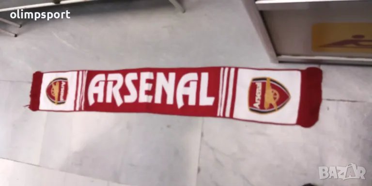 шал Arsenal нов материя тъкан  20 х 140см, снимка 1