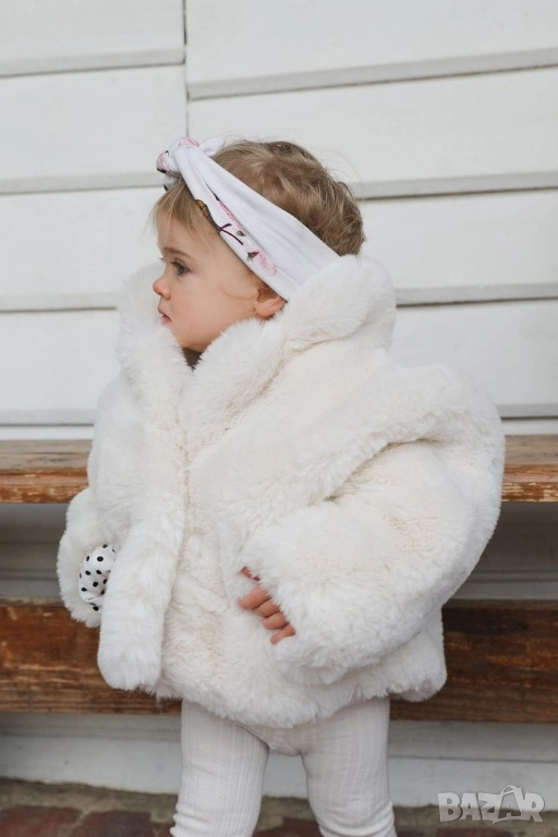 Сладко пухкаво палтенце, снимка 1