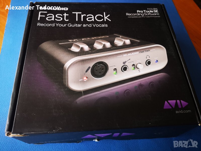 M-AUDIO Fast Track китарен интерфейс, снимка 1