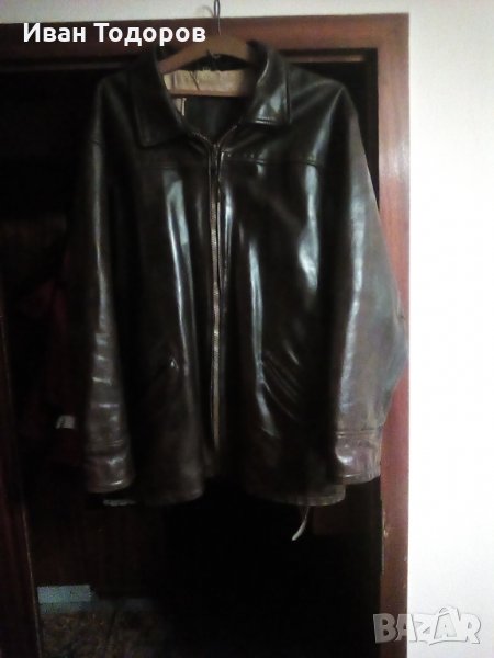 Авиаторска шуба, дебел телешки бокс, снимка 1