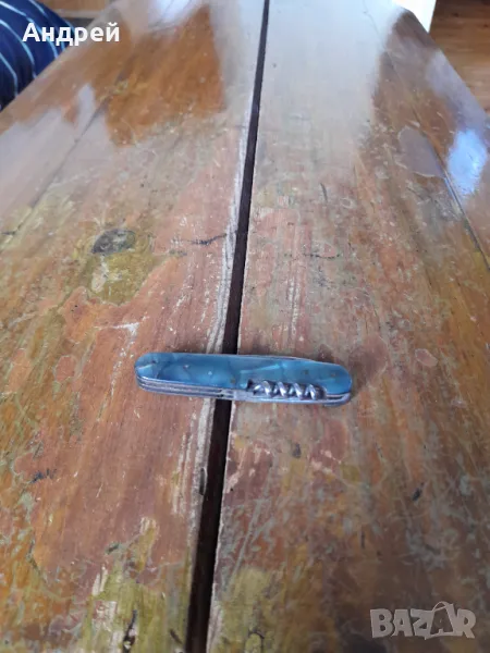 Стар джобен нож,ножче,ножка #111, снимка 1