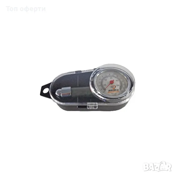 Манометър за гуми метален-442, снимка 1