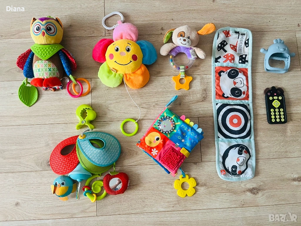 Сет от 8 бебешки играчки, снимка 1