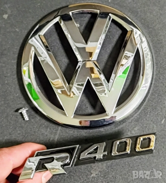 Емблеми за VW GOLF 7, R400, за предна решетка, VW GOLF 7, емблема Volkswagen, комплект , снимка 1