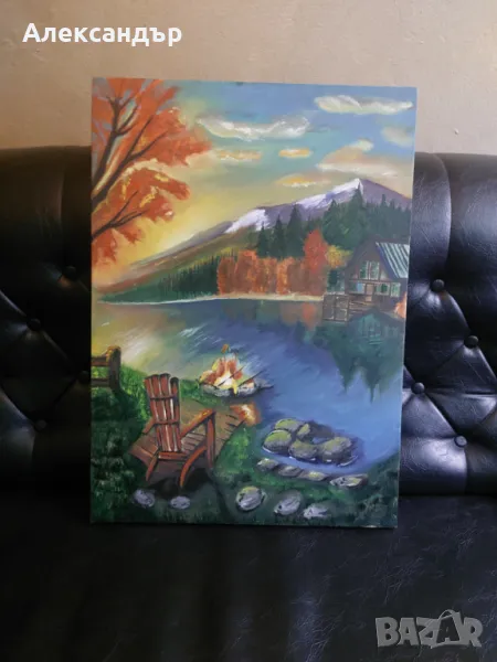 Картина с маслени бои, снимка 1