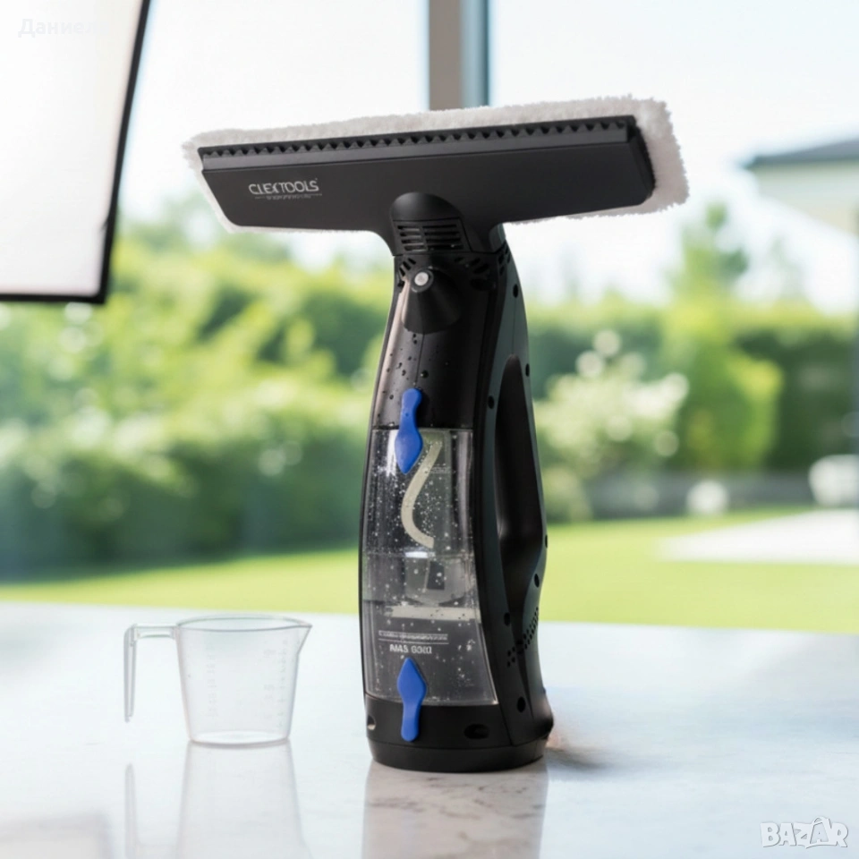 Прахосмукачка за прозорци OSSTOOLS 3 в 1 – Безжично почистване без капки и мокри следи, снимка 1