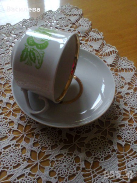 Порцеланов комплект за чай- 8 броя, снимка 1