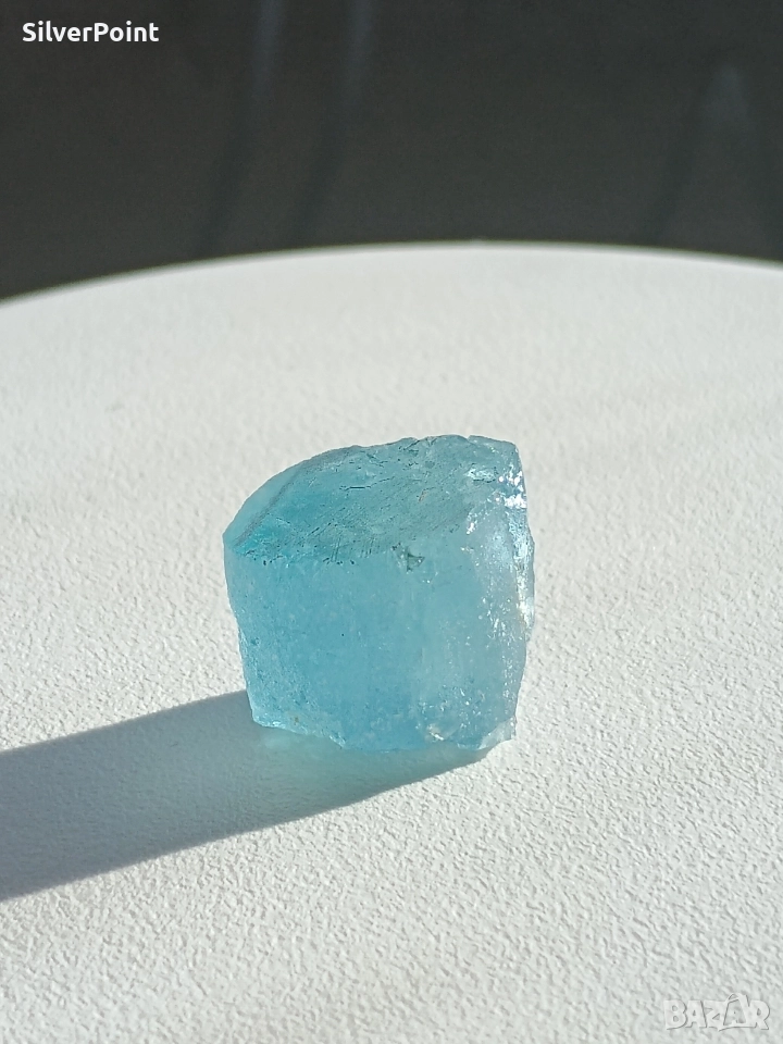 Аквамарин кристал голям, снимка 1