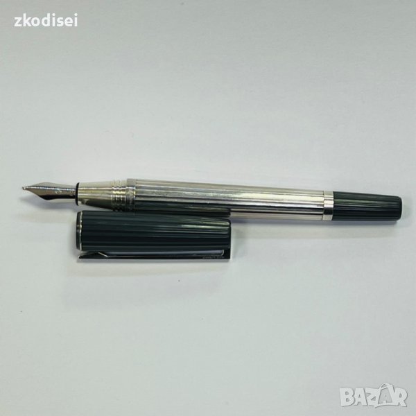 Писалка Dupont Paris Rhodium Gray Silver Color, снимка 1