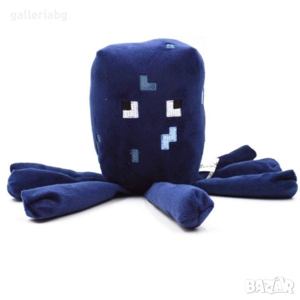 Музикална плюшена играчка на Майнкрафт, Сепия (Minecraft, Squid), снимка 1