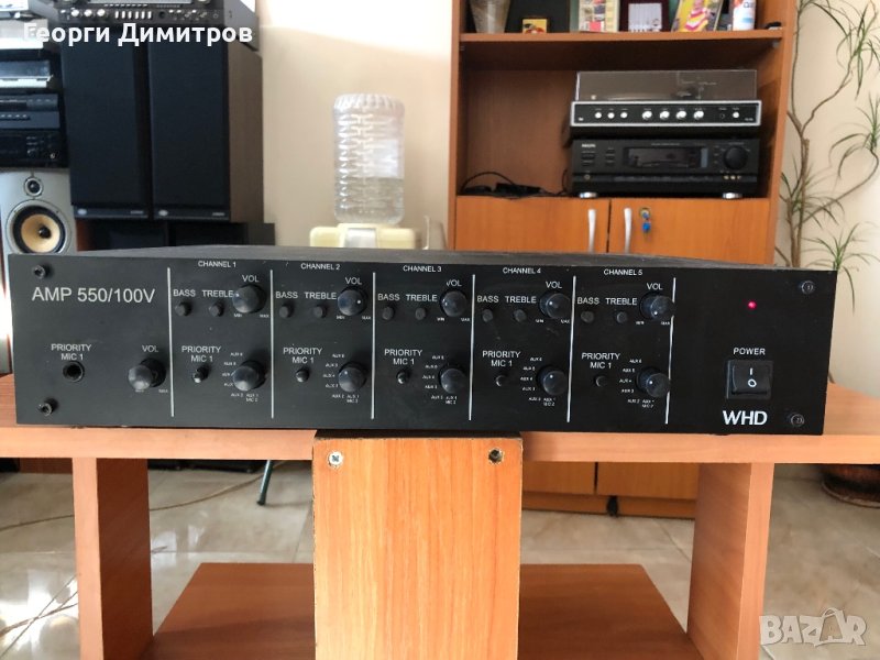 WHD AMP 550/100V, снимка 1