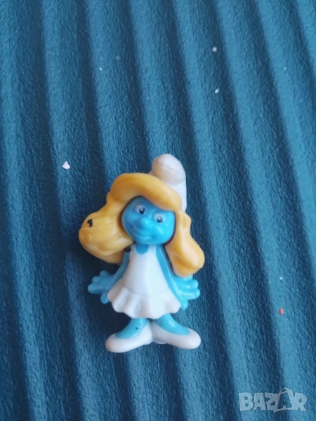 Фигурка Смърф / Смърфиета , снимка 1