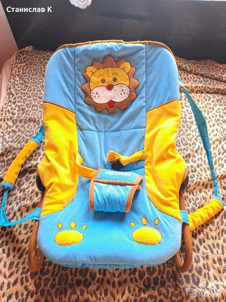 Бебешка люлка-шезлонг, снимка 1