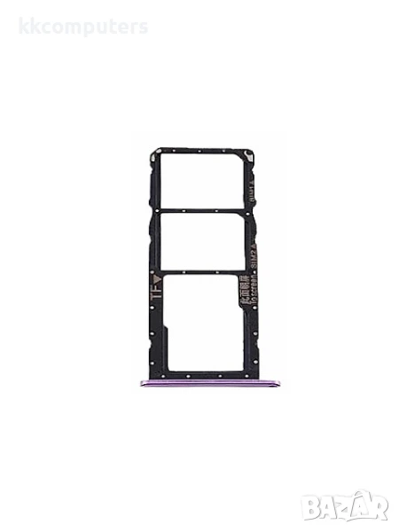 SIM държач Huawei Y6P (MED-LX9)  Цвят: Purple, снимка 1