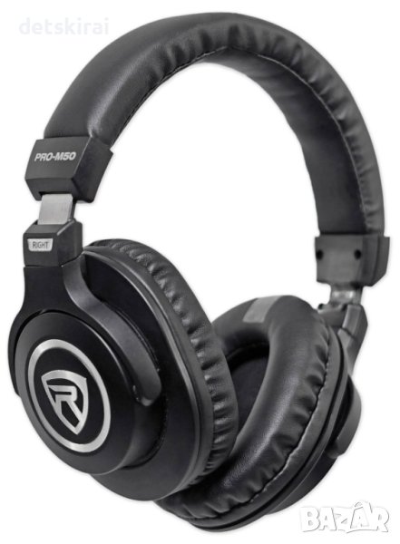 Слушалки - Rockville PRO-M50 Studio Stereo Headphones, снимка 1